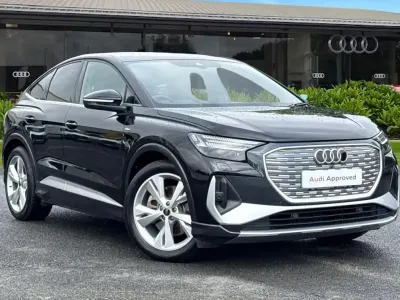 Used Audi Q4 e-tron S-Line 206 kW (281 HP) 2024 Black SUV