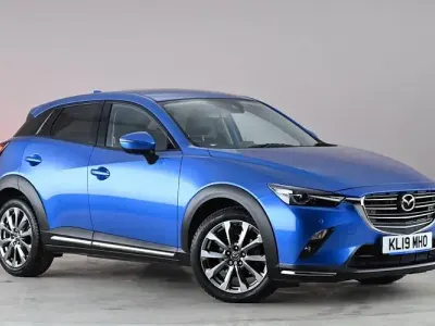 Gebraucht Mazda CX-3 Inclusive 121 PS (88 kW) 2019 Blau SUV