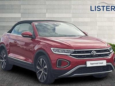 Kings red Used 2022 VW T-Roc Style SUV | £24,961 (A bit pricey)