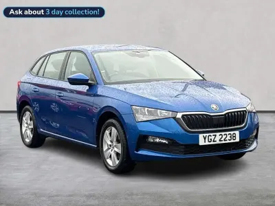 Gebraucht Skoda Scala SE 110 PS (80 kW) 2022 Blau Kleinwagen