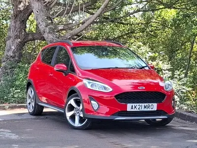 Used Ford Fiesta Active 125 HP (91 kW) 2021 Red Hatchback