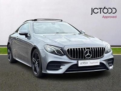 Used Mercedes E220 AMG Line Premium 191 HP (140 kW) 2018 Grey Coupe
