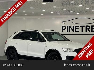 Used Audi Q3 Black Edition 184 HP (135 kW) 2018 White SUV