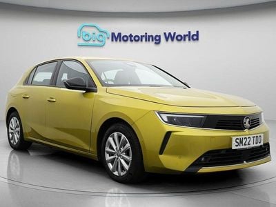 Yellow Used 2022 Vauxhall Astra Design Edition Hatchback | £13,200 (Good price)