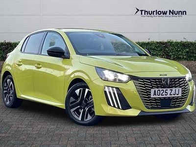 Used Peugeot 208 Allure 100 HP (73 kW) 2025 Yellow Hatchback
