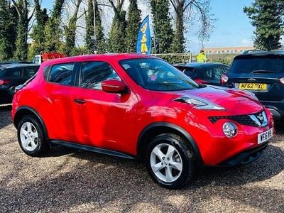 Used Nissan Juke Visia 110 HP (80 kW) 2016 Red SUV