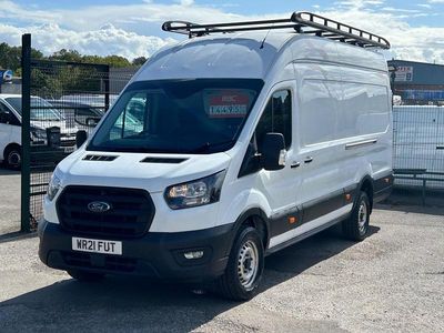 White Used 2021 Ford Transit S Van | £14,495 (Fair price)