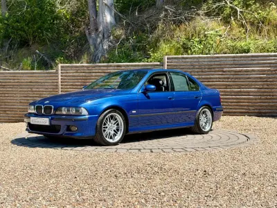 Used BMW M5 Impressive 400 HP (294 kW) 2002 Blue Sedan