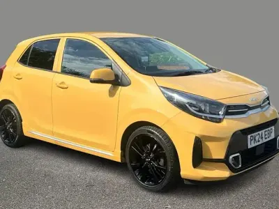 Used Kia Picanto GT-Line 67 HP (49 kW) 2024 Yellow Hatchback