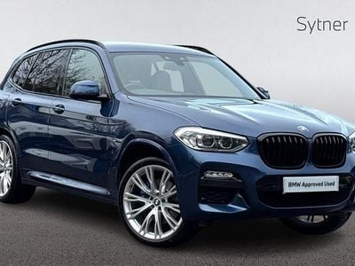 Blue Used 2018 BMW X3 M Sport SUV | £23,500 (Expensive)