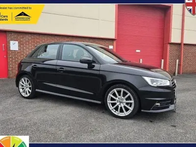 Used Audi A1 Sportback S-Line 125 HP (91 kW) 2017 Black Hatchback
