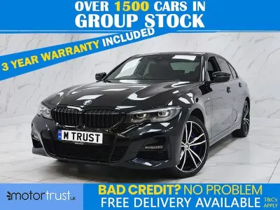 Used BMW 330e M Sport 292 HP (214 kW) 2021 Black Sedan