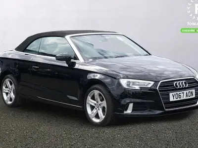 Usado Audi A3 Cabriolet Sport 150 HP (110 kW) 2017 Preto Cabrios