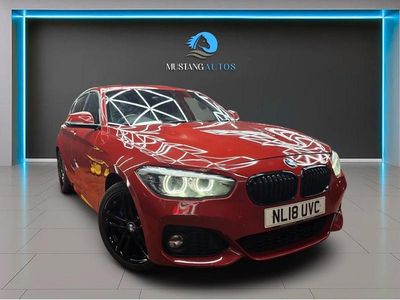Red Used 2018 BMW 118 M Sport Hatchback | £8,990 (Fair price)