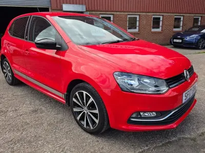 Used VW Polo Beats 59 HP (43 kW) 2017 Red Hatchback