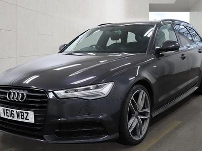 Used Audi A6 Black Edition 272 HP (200 kW) 2016 Grey Estate
