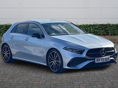 Used Mercedes A180 AMG Line Premium 136 HP (100 kW) 2025 Silver Hatchback