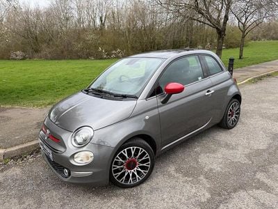 Used Fiat 500 Red 70 HP (51 kW) 2022 Grey Hatchback