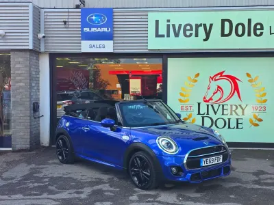 Używany Mini Cooper S Cabriolet Sport 2019 Niebieski Kabriolet