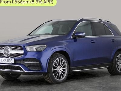 Used Mercedes GLE300 AMG line 245 HP (180 kW) 2021 Blue SUV