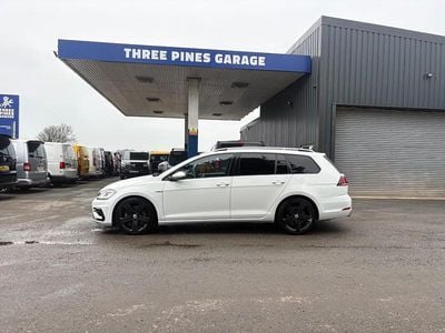 Used VW Golf VII R 310 HP (228 kW) 2018 White Estate