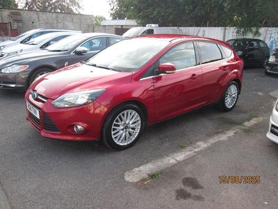 Red metalic Used 2011 Ford Focus Zetec Hatchback | £4,999 (A bit pricey)