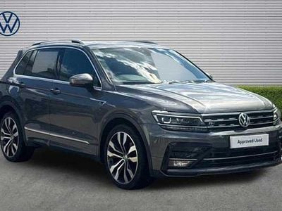 Used VW Tiguan R-line 150 HP (110 kW) 2018 Grey SUV