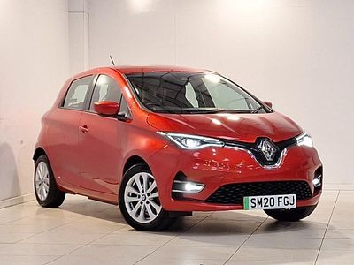 Usado Renault Zoe Iconic 100 kW (136 HP) 2020 Vermelho Citadino