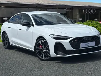 New Audi S5 Black Edition 2026 White Hatchback