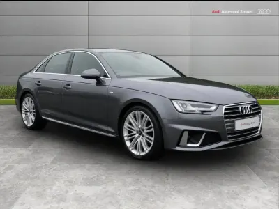 Used Audi A4 S-Line 148 HP (108 kW) 2019 Grey Sedan