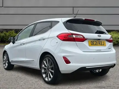 Used Ford Fiesta Vignale 123 HP (90 kW) 2021 White Hatchback