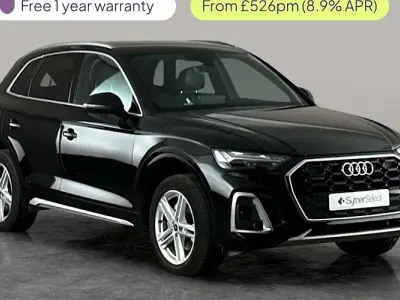 Used Audi Q5 S-Line 204 HP (150 kW) 2023 Black SUV