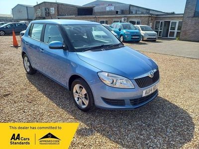 Used Skoda Fabia SE 2014 Blue Hatchback