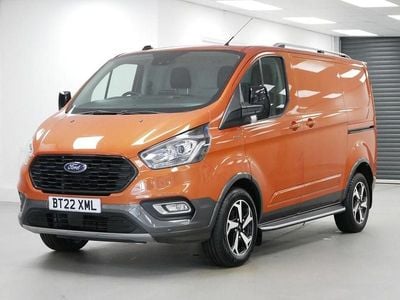 Used Ford Transit Custom Active 130 HP (95 kW) 2022 Orange Van