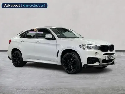 Used BMW X6 M Sport 258 HP (189 kW) 2015 White SUV