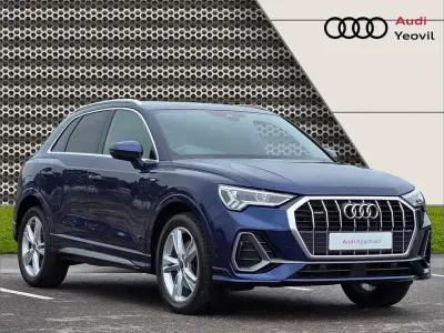 Used Audi Q3 S-Line 196 HP (144 kW) 2022 Blue SUV