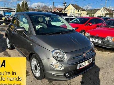 Used Fiat 500 Lounge 70 HP (51 kW) 2021 Grey Hatchback