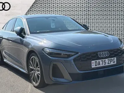 Used Audi A5 Sportback S-Line 204 HP (150 kW) 2025 Blue Hatchback