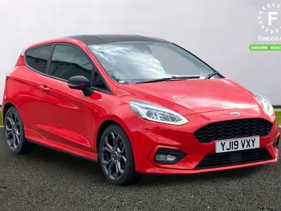 Używany Ford Fiesta ST-Line 125 KM (91 kW) 2019 Czerwony Hatchback