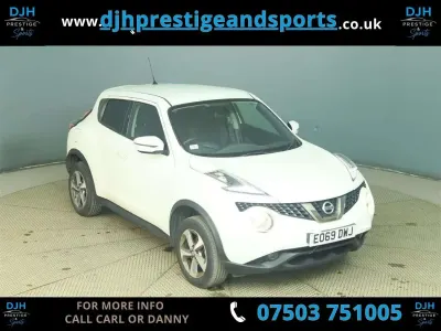 Gebraucht Nissan Juke Acenta 112 PS (82 kW) 2019 Weiß SUV