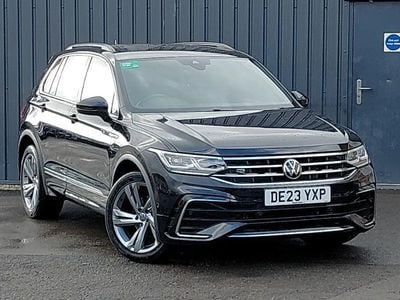 Used VW Tiguan R-line Edition 150 HP (110 kW) 2023 Black SUV