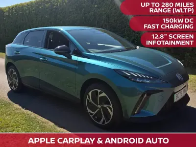New MG MG4 EV 319 kW (435 HP) 2026 Green Hatchback