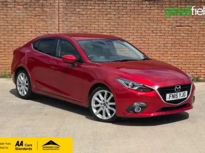 Used Mazda 3 Inclusive 2015 Red Sedan