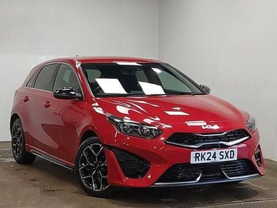 Used Kia Ceed GT-Line 158 HP (116 kW) 2024 Red Hatchback