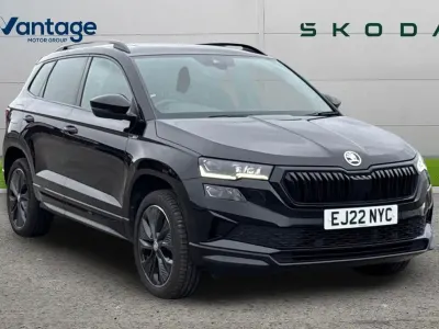 Used Skoda Karoq SportLine 150 HP (110 kW) 2022 Black magic pearl effect SUV
