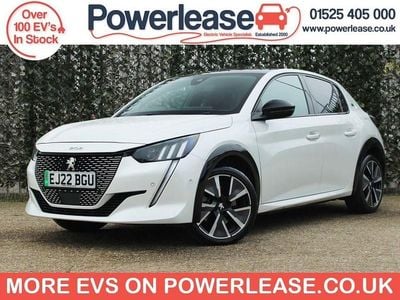 Used Peugeot e-208 GTi 100 kW (136 HP) 2022 White Hatchback