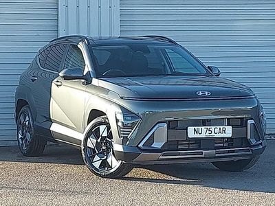 Solid mirage green New 2025 Hyundai Kona Advanced SUV | £21,498 (Good price)