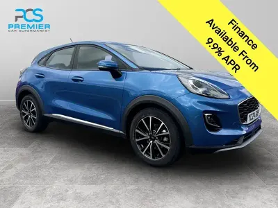 Begagnad Ford Puma Titanium 125 HK (91 kW) 2024 Blå SUV