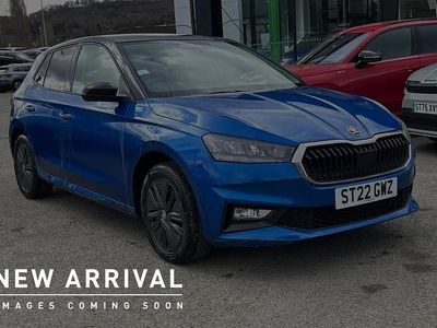 Used Skoda Fabia Colour Edition 108 HP (79 kW) 2022 Blue Hatchback