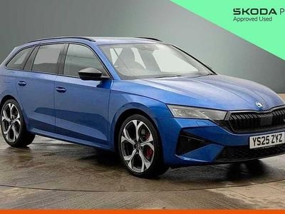 Used Skoda Octavia vRS 265 HP (194 kW) 2025 Race blue metallic Estate